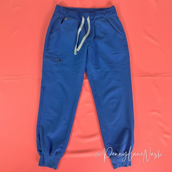 FIGS Women's Zamora Jogger Scrub Pants Royal Blue - Picture 2 of 13